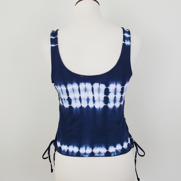 LunaChix Tie Dye Tank With Lace Up Sides - Picture 9 of 10
